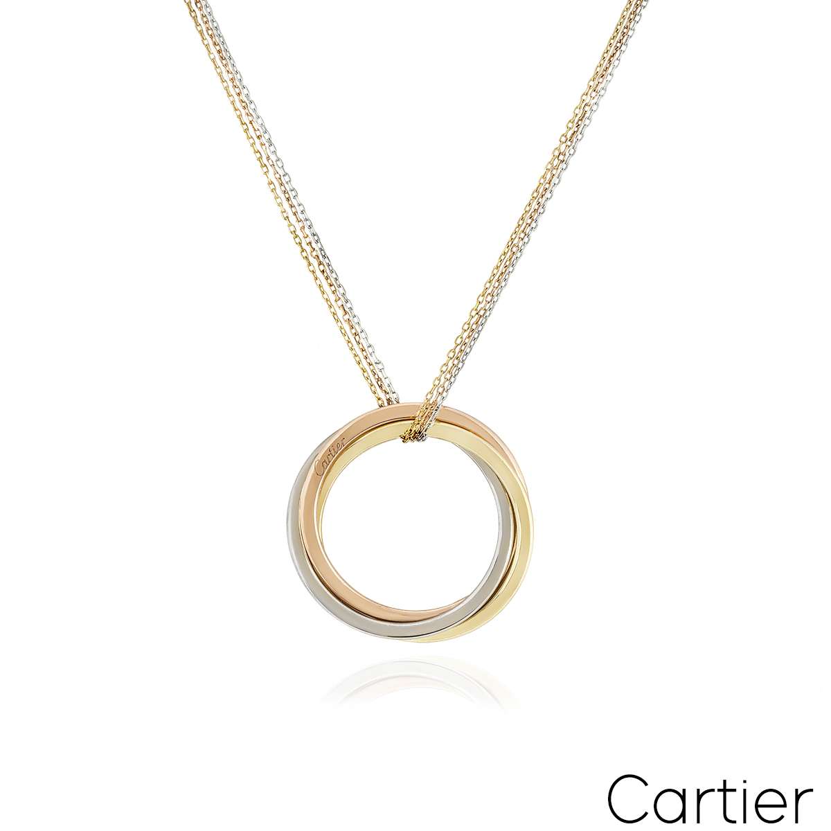 Cartier Tri-Colour Trinity De Cartier Large Necklace